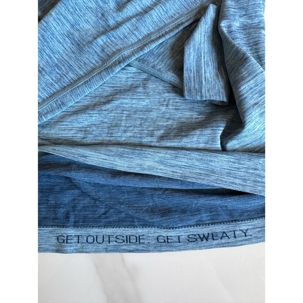 Get Outside Get Sweaty Men’s Performance Long Sleeve Shirt Large View 3